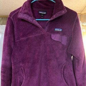 Patagonia pull over fleece - Deep purple